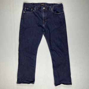 Polo Ralph Lauren Jeans Mens 38x30 Prosect Straight Stretch Dark Wash Blue Denim